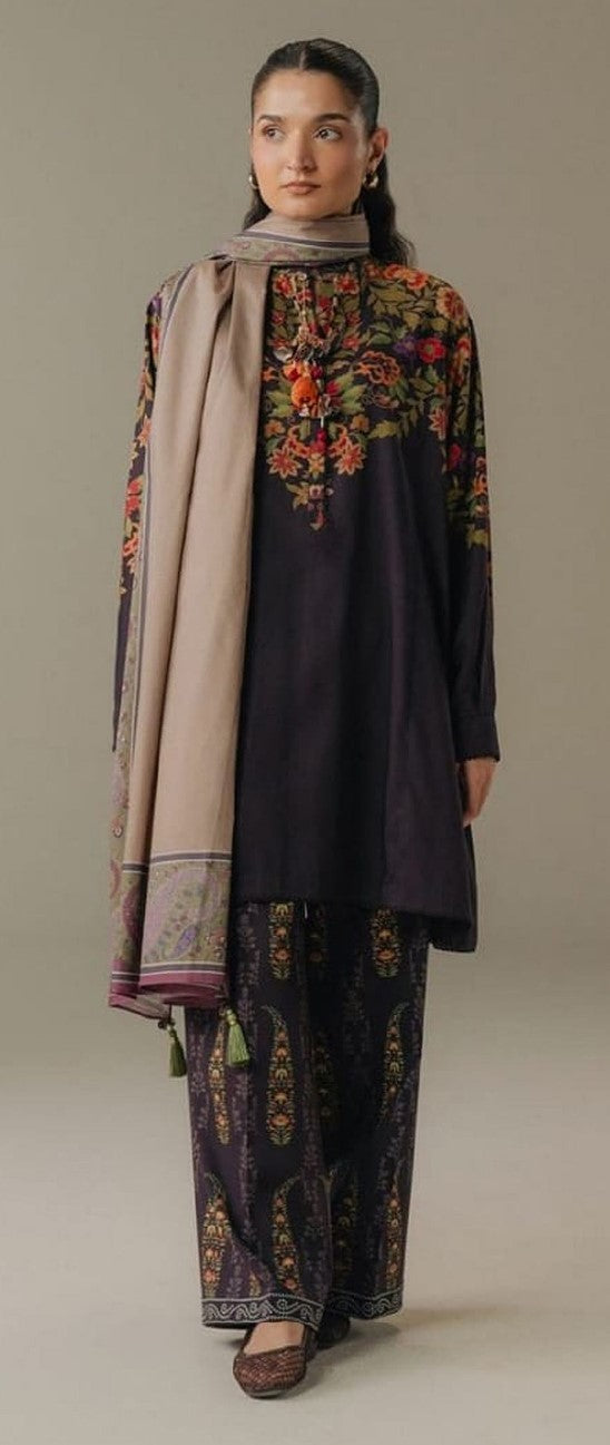 Coco by Zara Shahjahan Luxury Prints '26 Lawn Suit – Autumn Line 10B