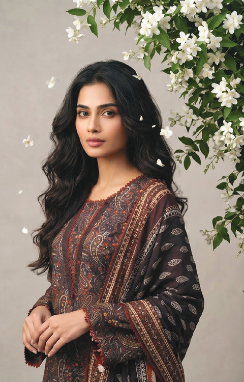 SALINA by Regalia Textile - 07 Lawn Digital Printed Collection Vol-17