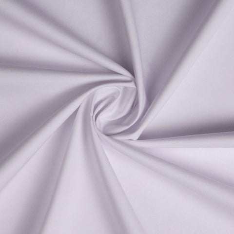Close-up of light purple fabric with folds