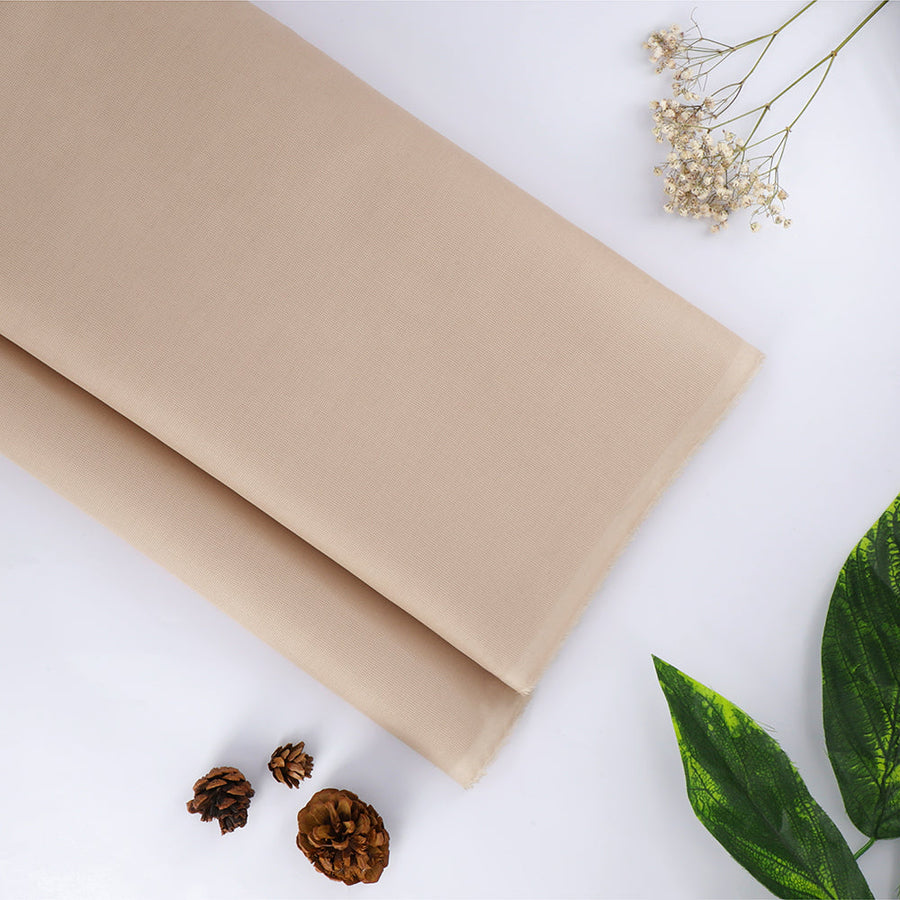 Al Aswad Cotton Peach - Premium 100% Cotton Fabric