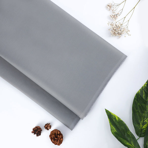 Al Aswad Cotton Gray - Premium 100% Cotton Fabric