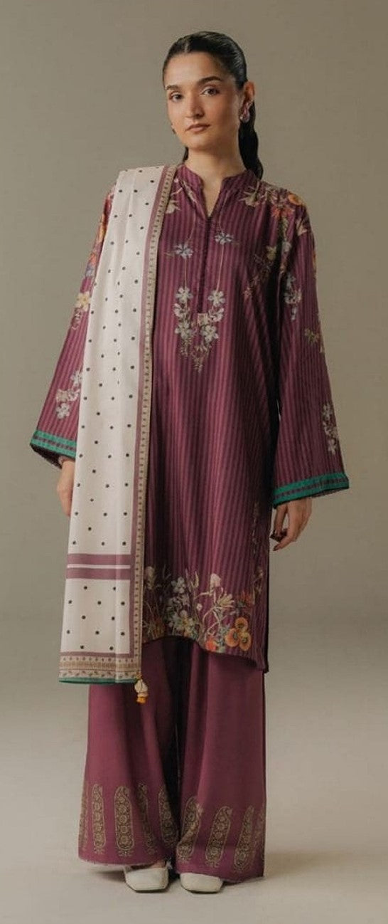 Coco by Zara Shahjahan Luxury Prints '26 Lawn Suit – Amber Days 1A
