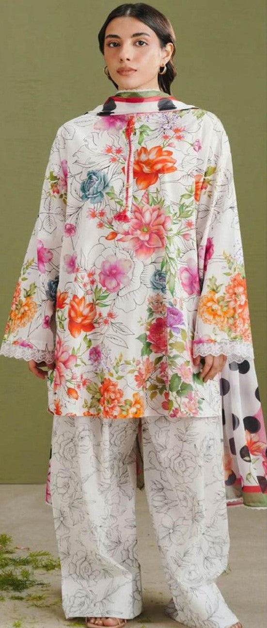 Coco by Zara Shahjahan Luxury Prints '26 Lawn Suit – Arlo 3A