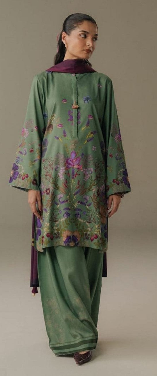 Coco by Zara Shahjahan Luxury Prints '26 Lawn Suit – Morning Echo 8B