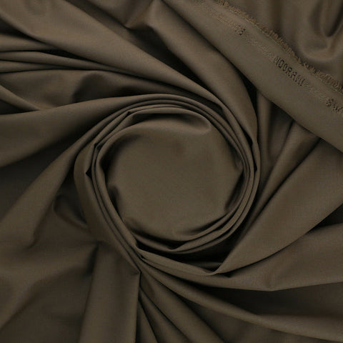 Swiss & Exclusive Juniper Green - Men Blended Unstitched Fabric