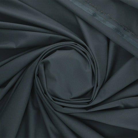 Swiss & Exclusive Deep Lavendar Smokes - Men Blended Unstitched Fabric