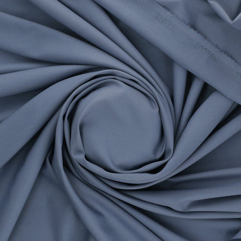 Swiss & Exclusive Pacific Gray - Men Blended Unstitched Fabric