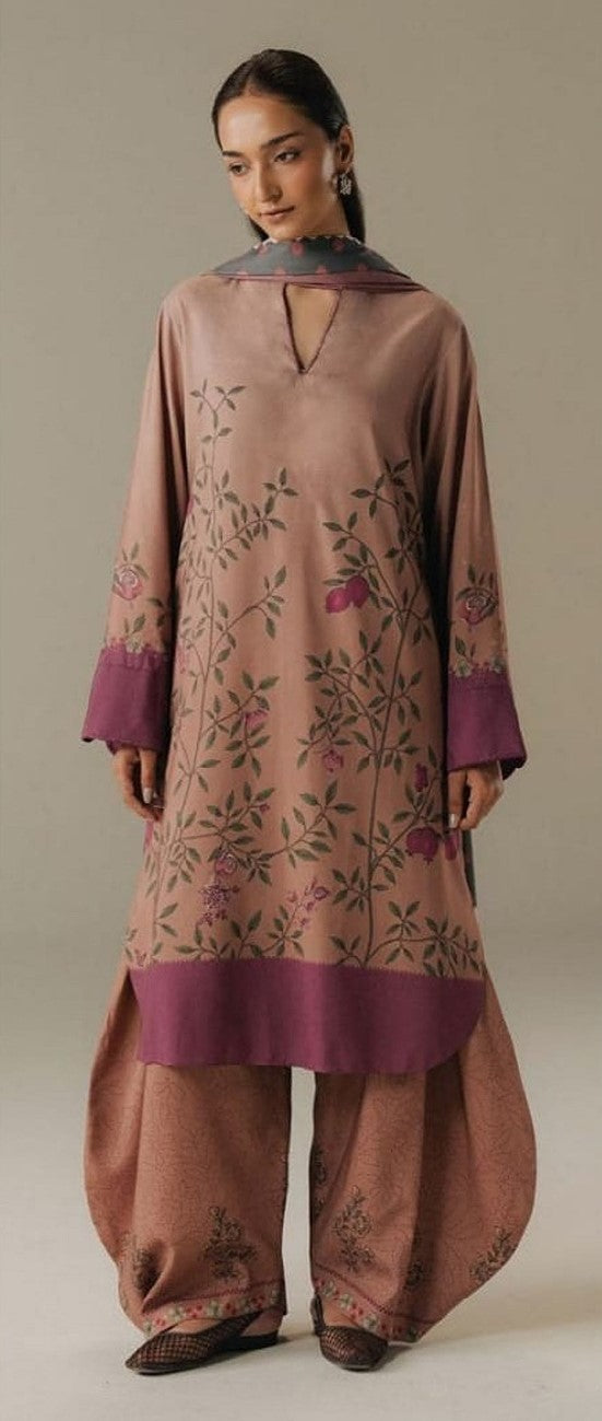 Coco by Zara Shahjahan Luxury Prints '26 Lawn Suit – Sienna Field 4B