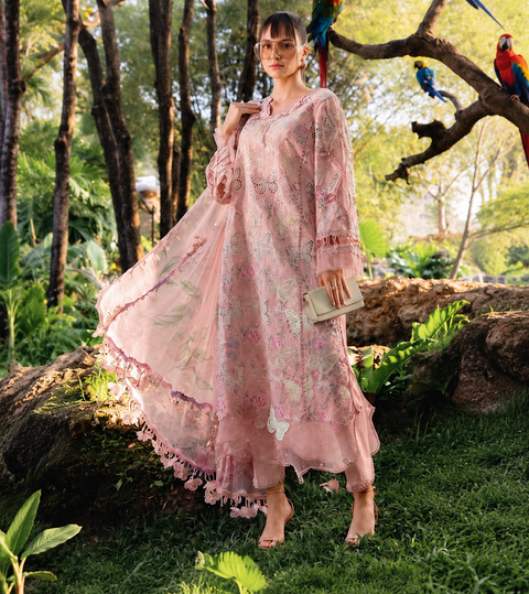 Maria B MPT-2901 Embroidered Lawn Replica | 3 Piece Unstitched Suit