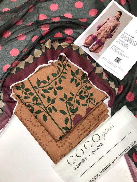 COCO BY ZARA SHAHJAHAN | LAWN | SIENNA FIELD-4B