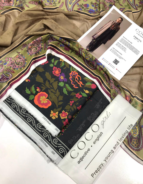 COCO BY ZARA SHAHJAHAN | LAWN | AUTUMN LINE-10B