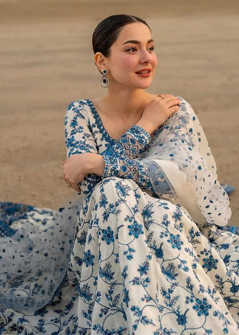 Faiza Saqlain Embroidered Lawn Unstitched 3-Piece Suit – 2026 Collection