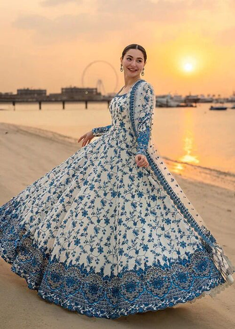 Faiza Saqlain Embroidered Lawn Unstitched 3-Piece Suit – 2026 Collection