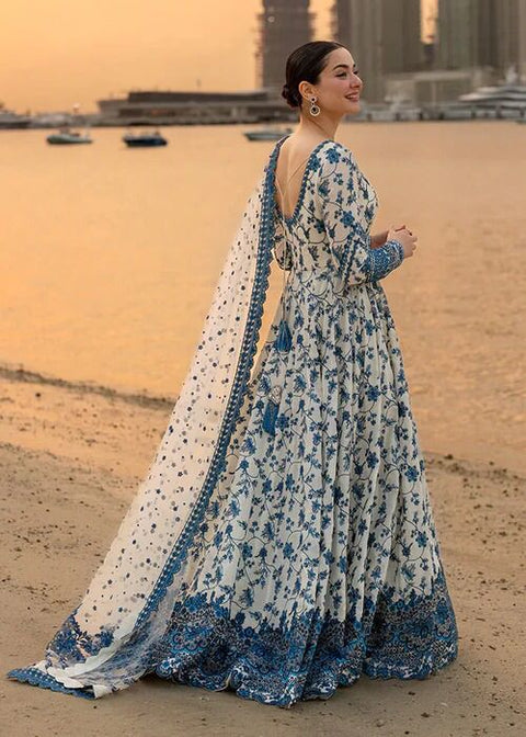 Faiza Saqlain Embroidered Lawn Unstitched 3-Piece Suit – 2026 Collection